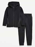 Image number 4 showing, Dynamic Fleece Full-Zip Hoodie and Joggers Set for Boys