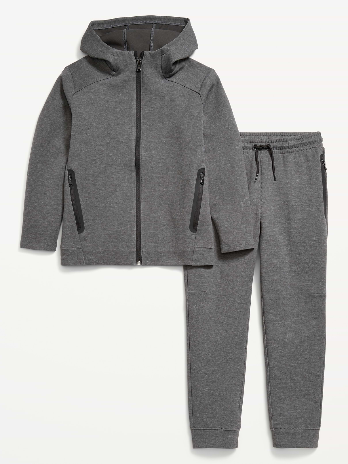 Image number 4 showing, Dynamic Fleece Full-Zip Hoodie and Joggers Set for Boys