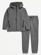 Image number 4 showing, Dynamic Fleece Full-Zip Hoodie and Joggers Set for Boys
