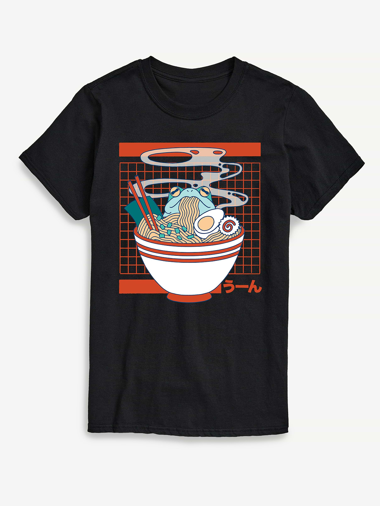 Image number 1 showing, Ramen Frog Yum Short Sleeve Graphic T-Shirt