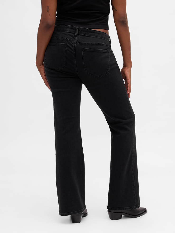 Image number 6 showing, Low Rise Long & Lean Lace-Up Jeans