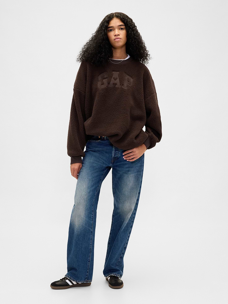 Image 2 of 5, Sherpa Gap Logo Tunic Sweatshirt