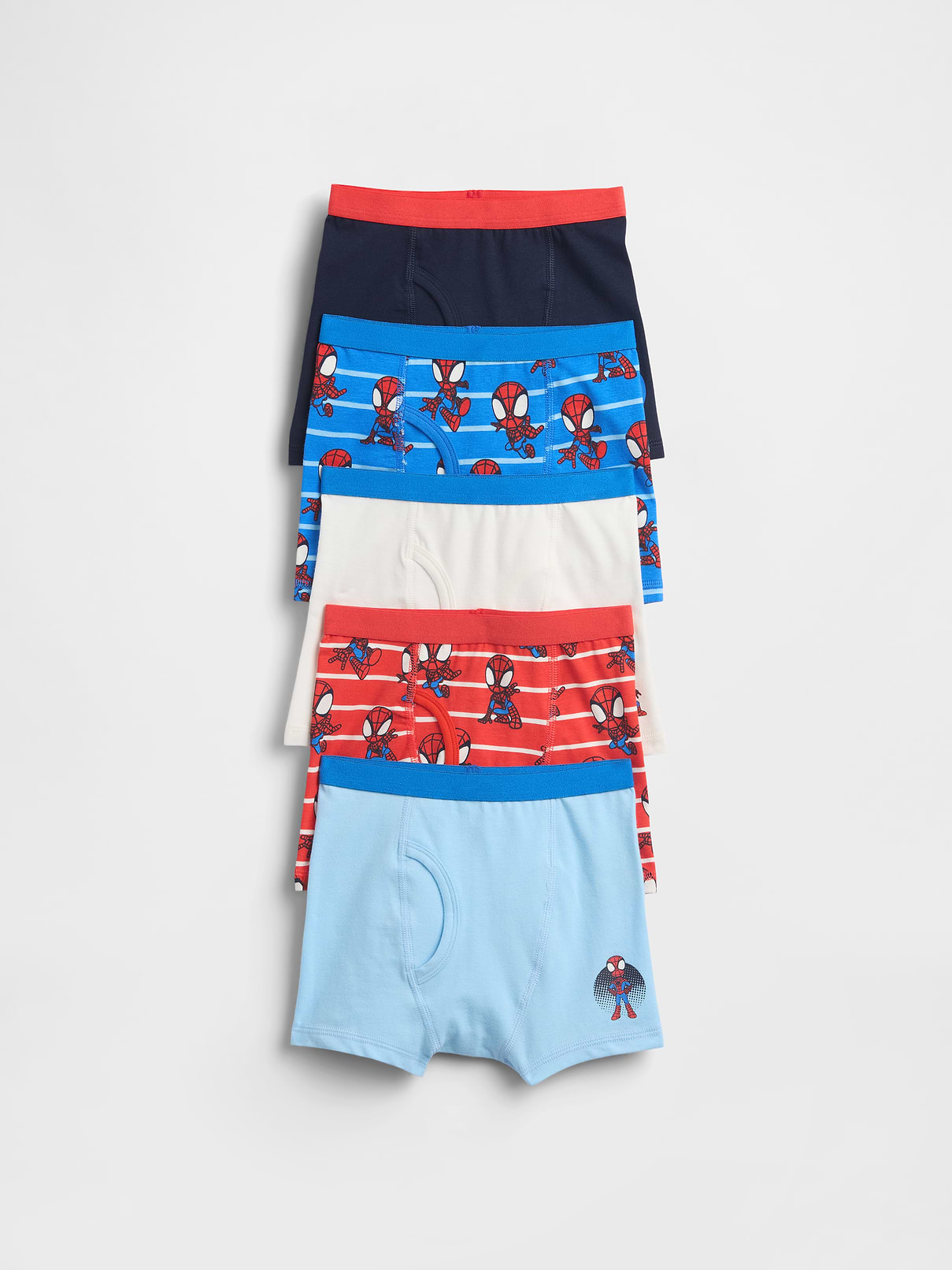Baby & Toddler Marvel Organic Stretch Cotton Boxer Briefs (5-Pack)