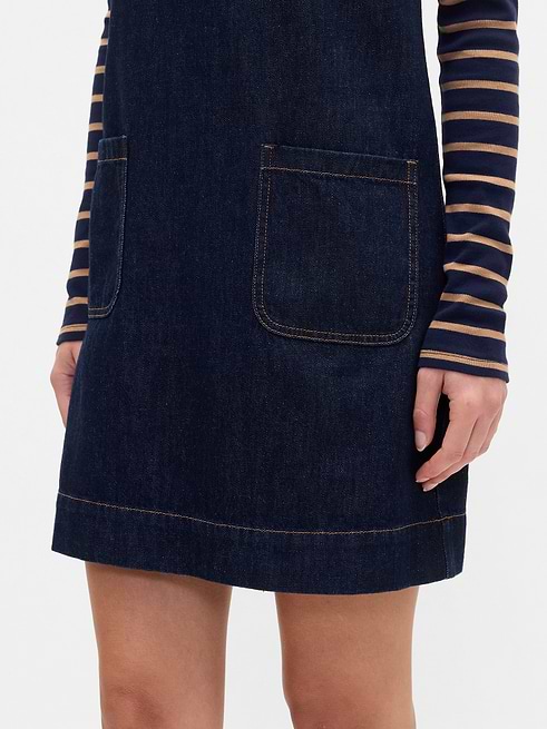 v neck denim pinafore dress V-Neck Mini Jumper dress Choose Your Fabric Type:Cuddle (Minky) 58” 100% Polyester 3mm Pile price-ab-testing Help a bride out! Hand or gentle wash