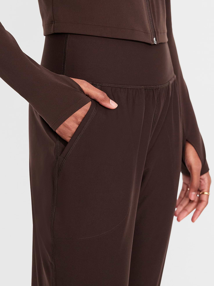 L'image numéro 3 présente Pantalon de jogging PowerSoft à taille haute
