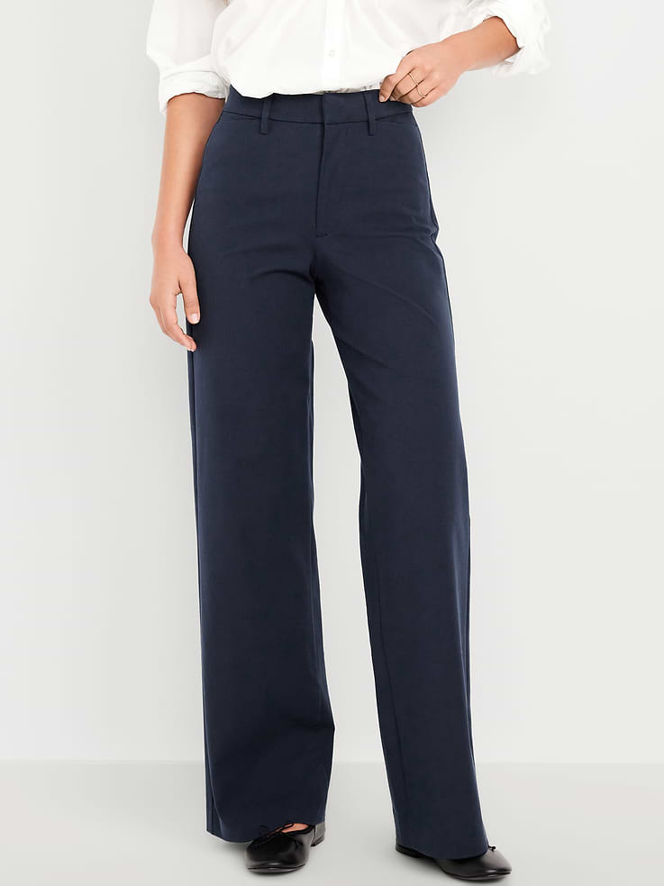 Image number 2 showing, High-Waisted Pixie Super Wide-Leg Pants