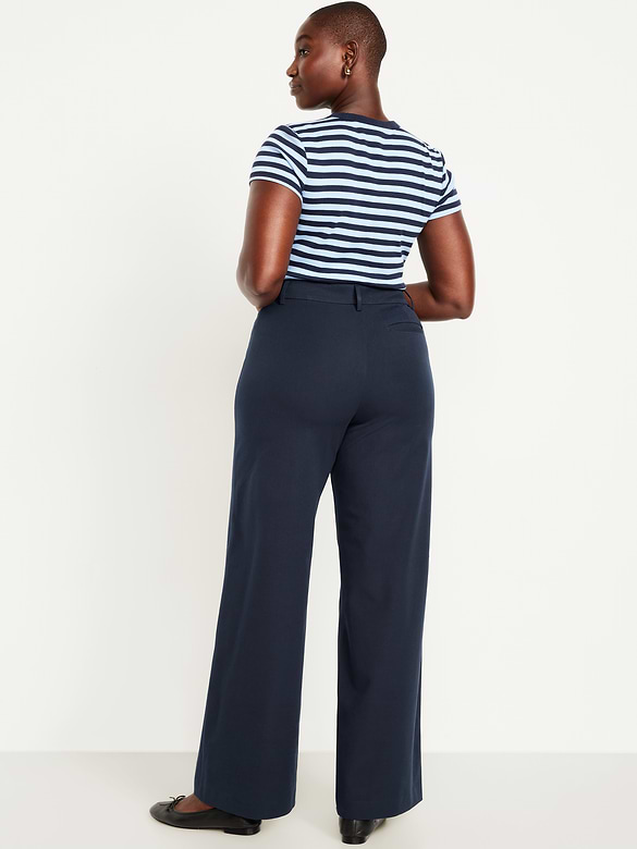 Image number 7 showing, High-Waisted Pixie Super Wide-Leg Pants