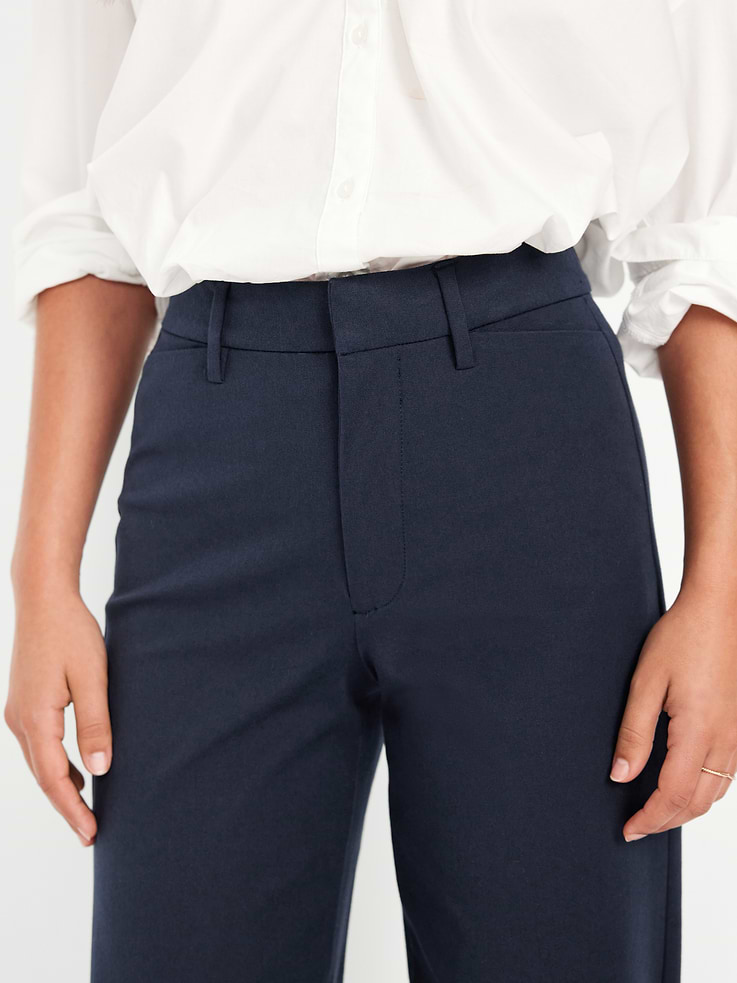 Image number 5 showing, High-Waisted Pixie Super Wide-Leg Pants