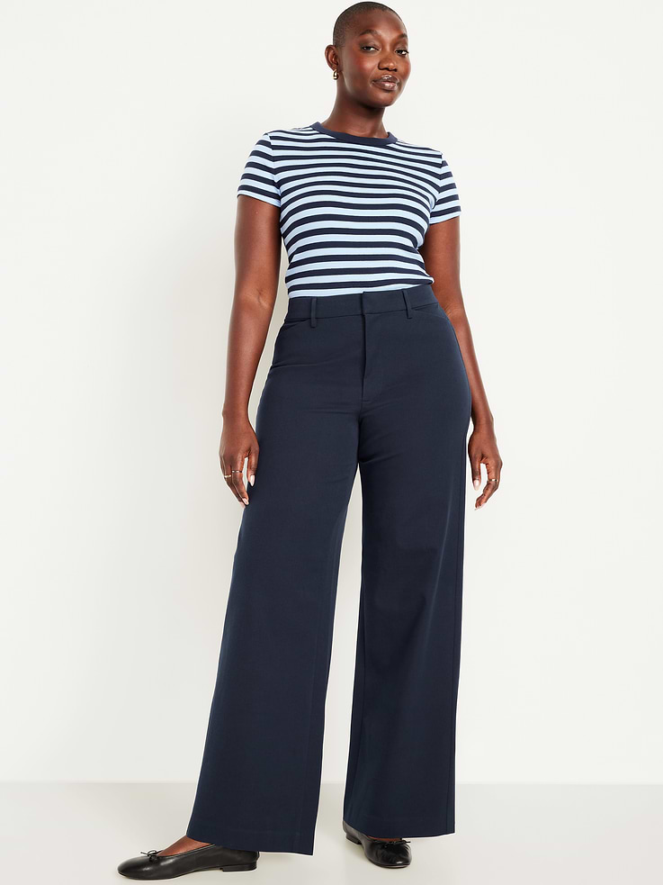 Image number 6 showing, High-Waisted Pixie Super Wide-Leg Pants