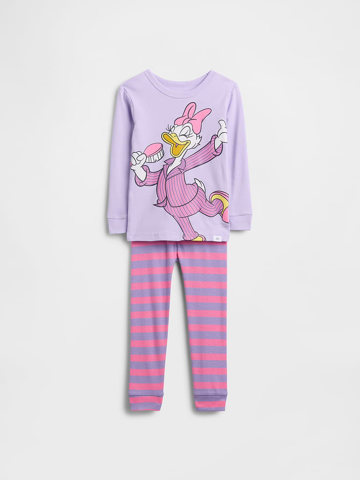 Image number 1 showing, Gap × Disney Baby & Toddler Organic Brushed Cotton PJ Set