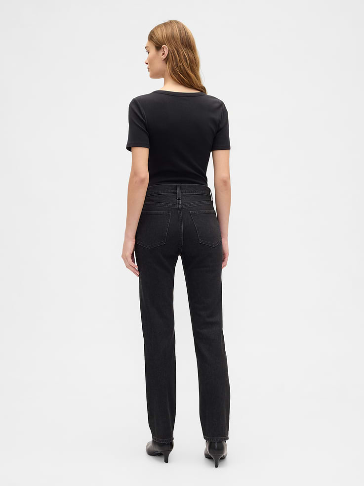 Image number 4 showing, High Rise '90s Slim Straight Jeans