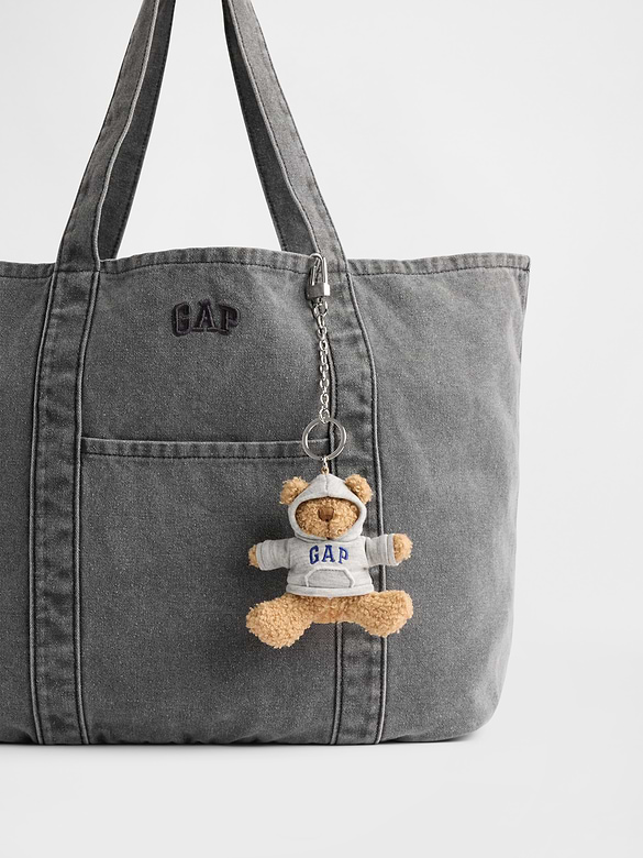 Brannan Bear Hoodie Bag Charm