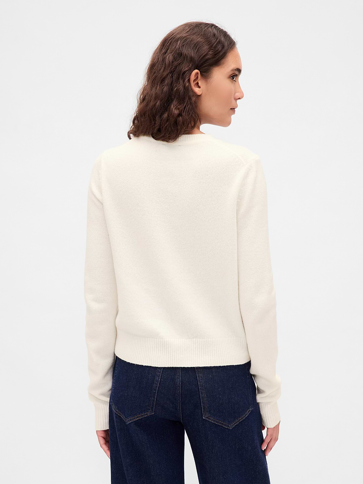 Image number 3 showing, CashSoft Crewneck Sweater