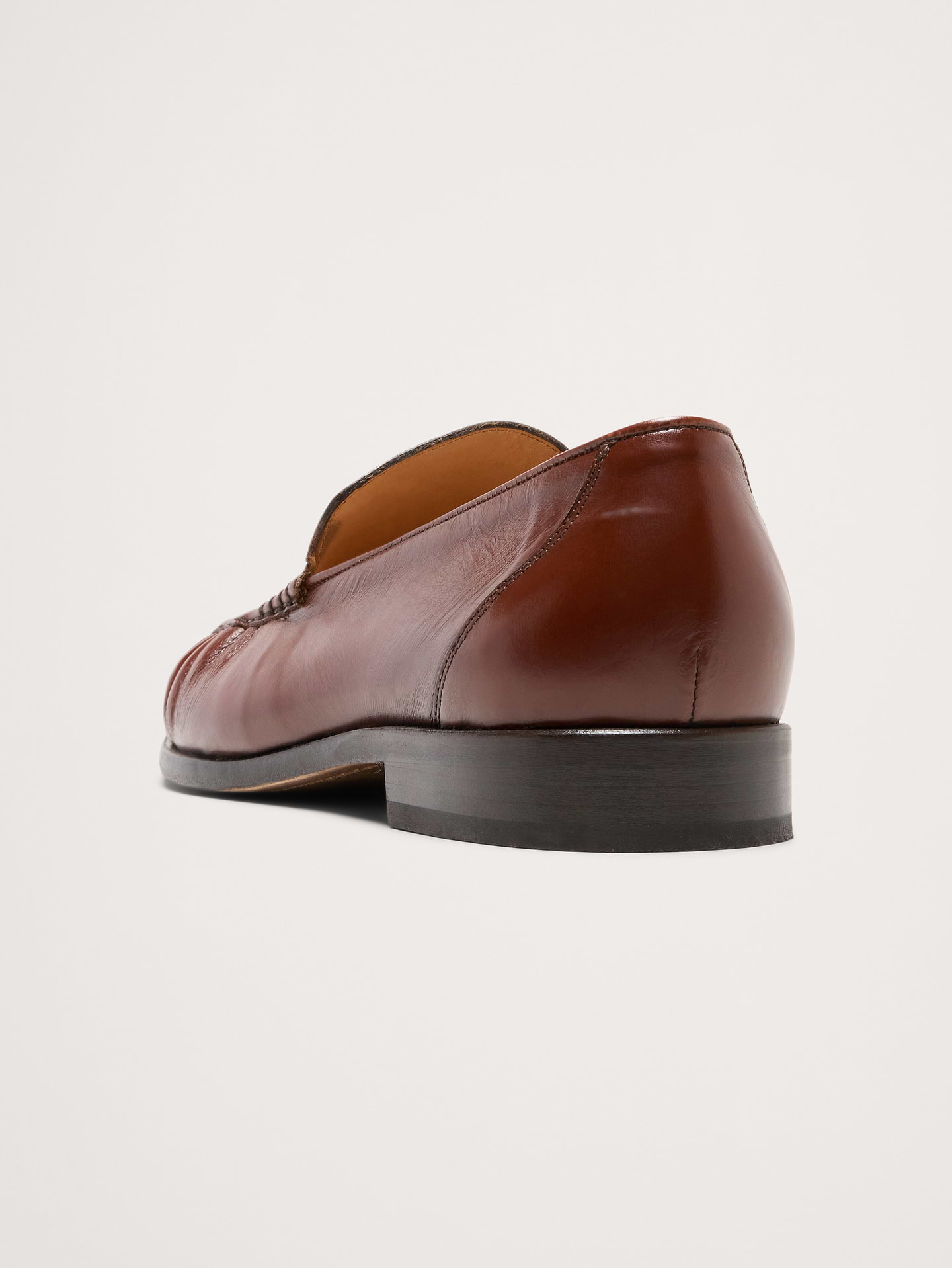 Image number 4 showing, Leather Moc-Toe Loafer