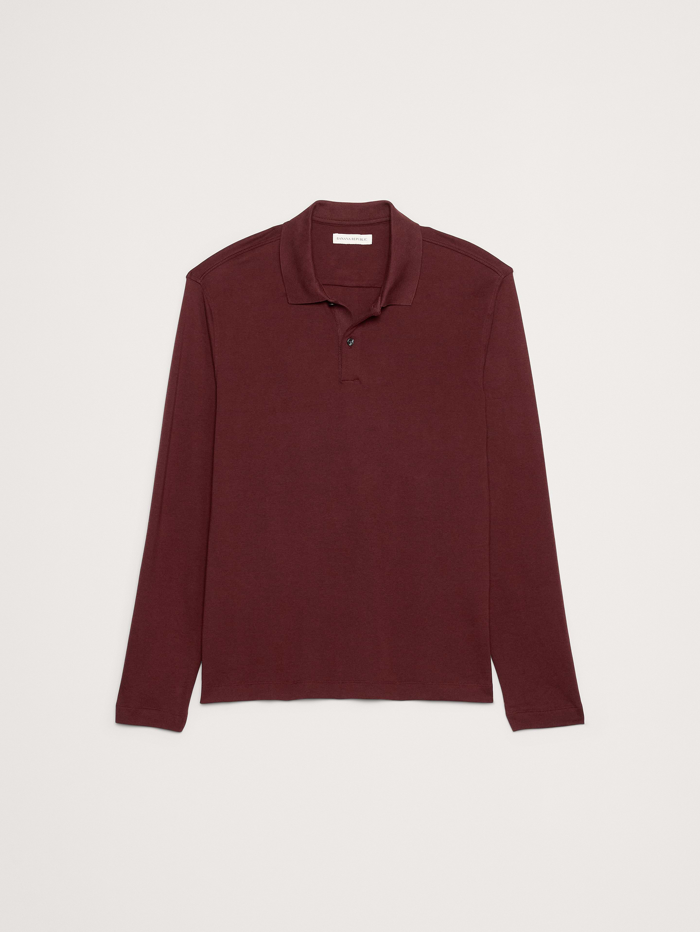Image number 4 showing, Luxury-Touch Long-Sleeve Polo