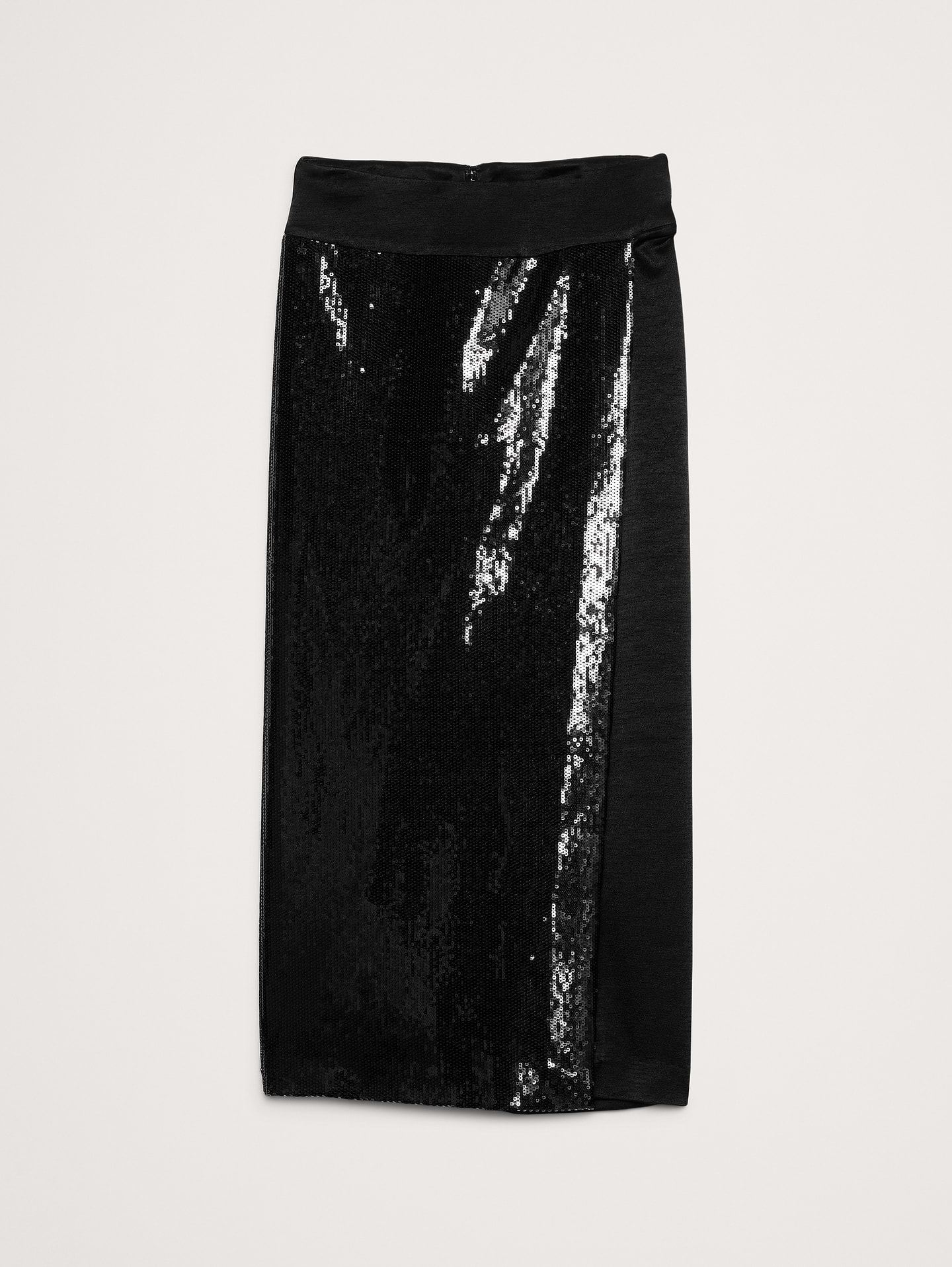 Image number 5 showing, Ponte & Sequin Wrap Skirt