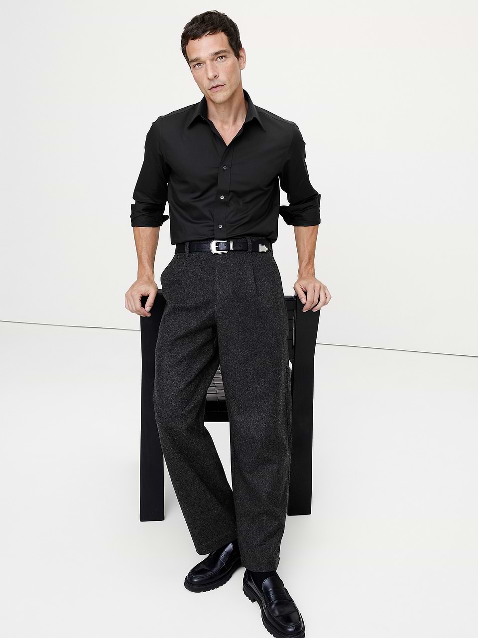 banana republic men's slim-fit wrinkle-resistant dress shirt reviews Standard-Fit – No need to iron Banana Republic Men's Slim Wrinkle-Resistant