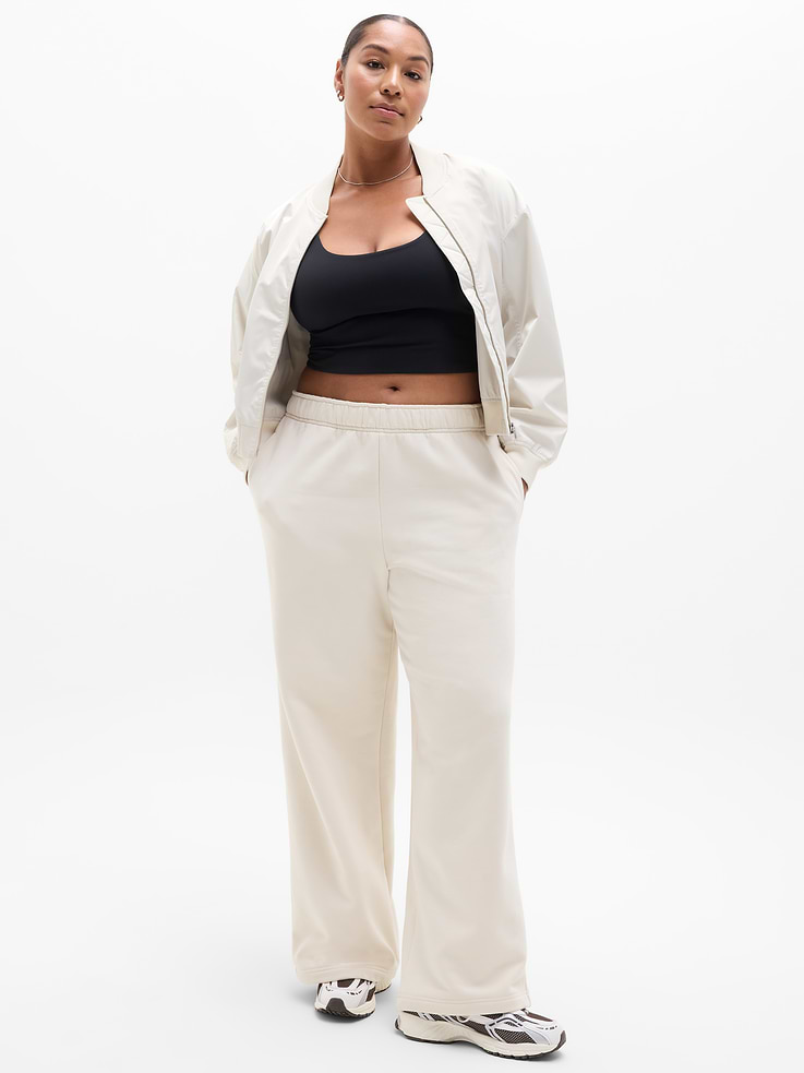 Image number 5 showing, Forever Fleece Wide Leg