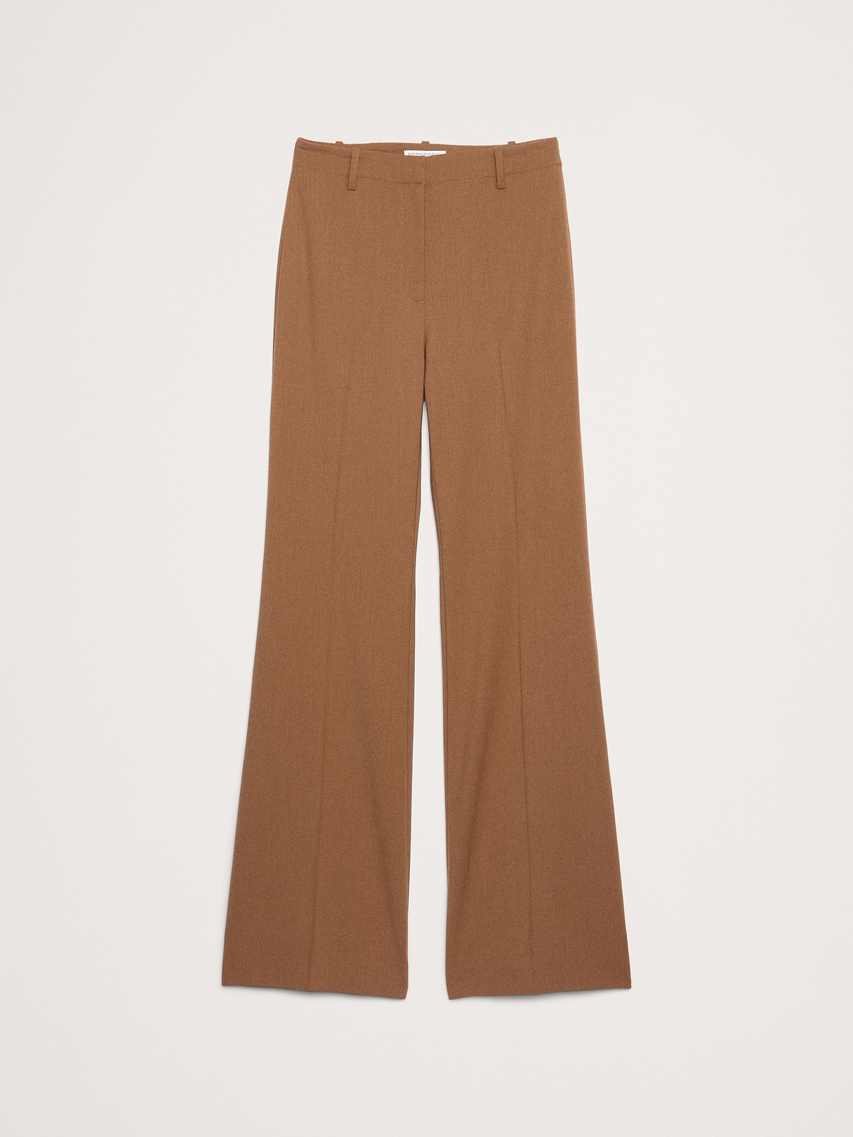 Ultra High-Rise Flare Italian Lightweight Wool Pant | Banana Republic