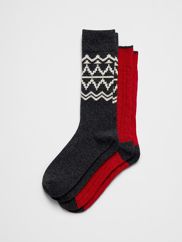 Cozy Trouser Sock Gift Set (2 Pack)