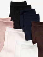 Image number 2 showing, Novelty Quarter Crew Socks 6-Pack for Women