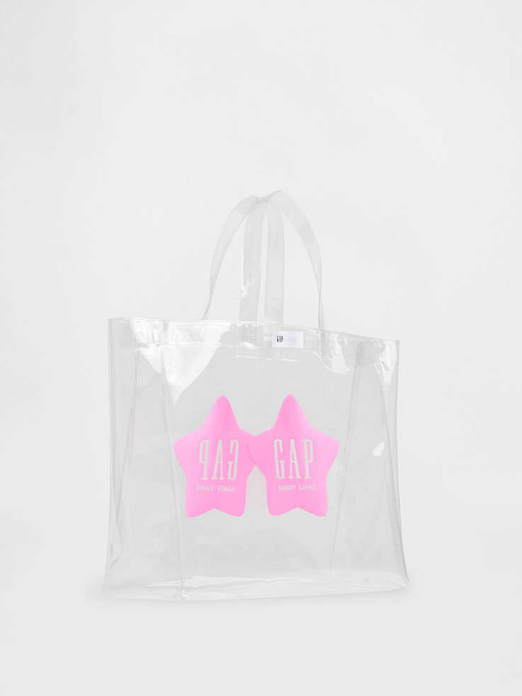 Image 2 of 2, Gap × Sandy Liang Small Clear Tote Bag