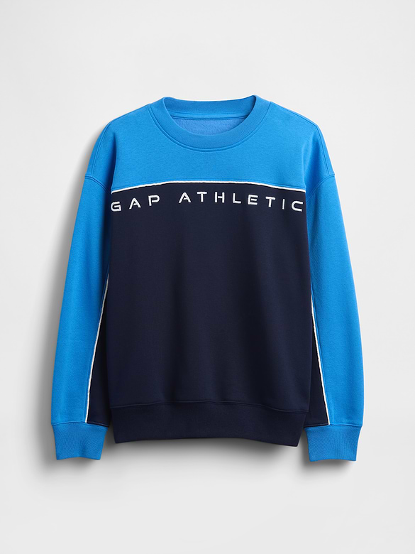 Kids VintageSoft Colorblock Logo Sweatshirt