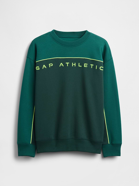 Kids VintageSoft Colorblock Logo Sweatshirt