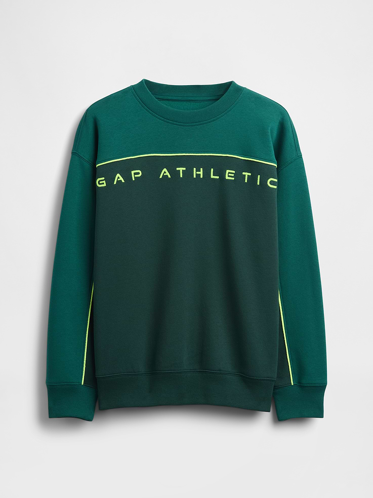 Image number 2 showing, Kids VintageSoft Colorblock Logo Sweatshirt