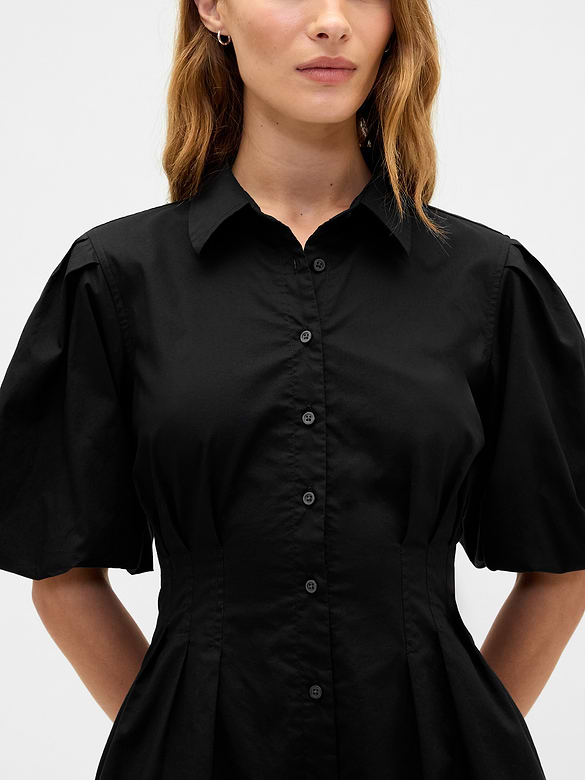 Mini Bubble Shirtdress