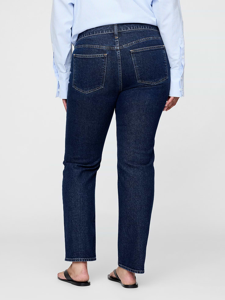 Image number 6 showing, Low Rise '90s Slim Straight Jeans