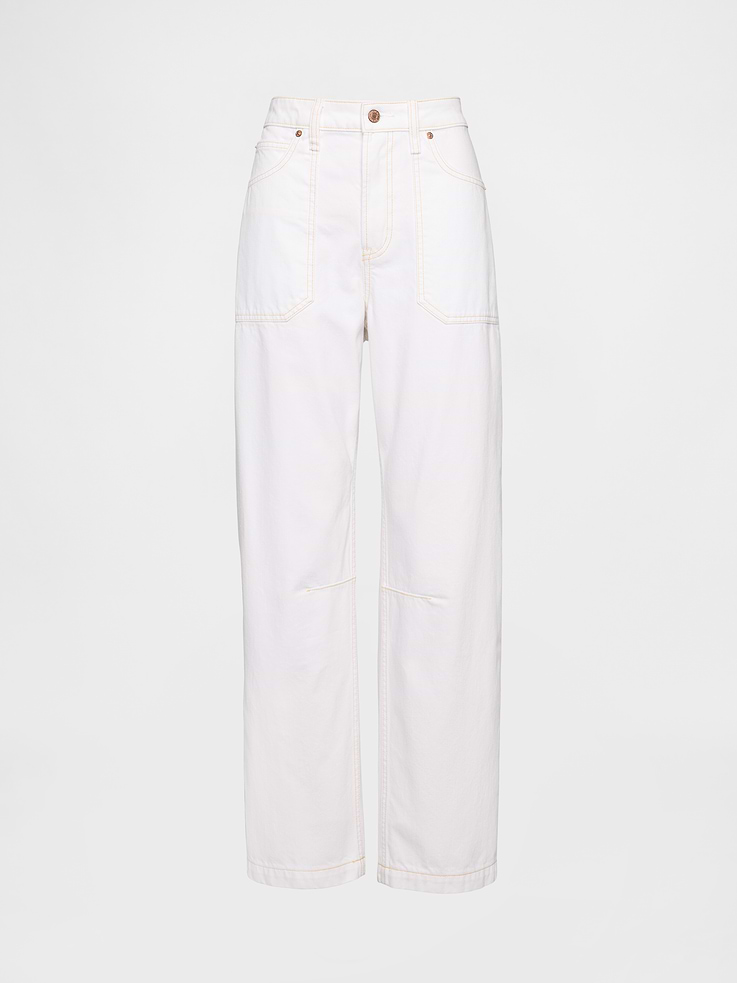 Image number 6 showing, Curvy High Rise Barrel Jeans