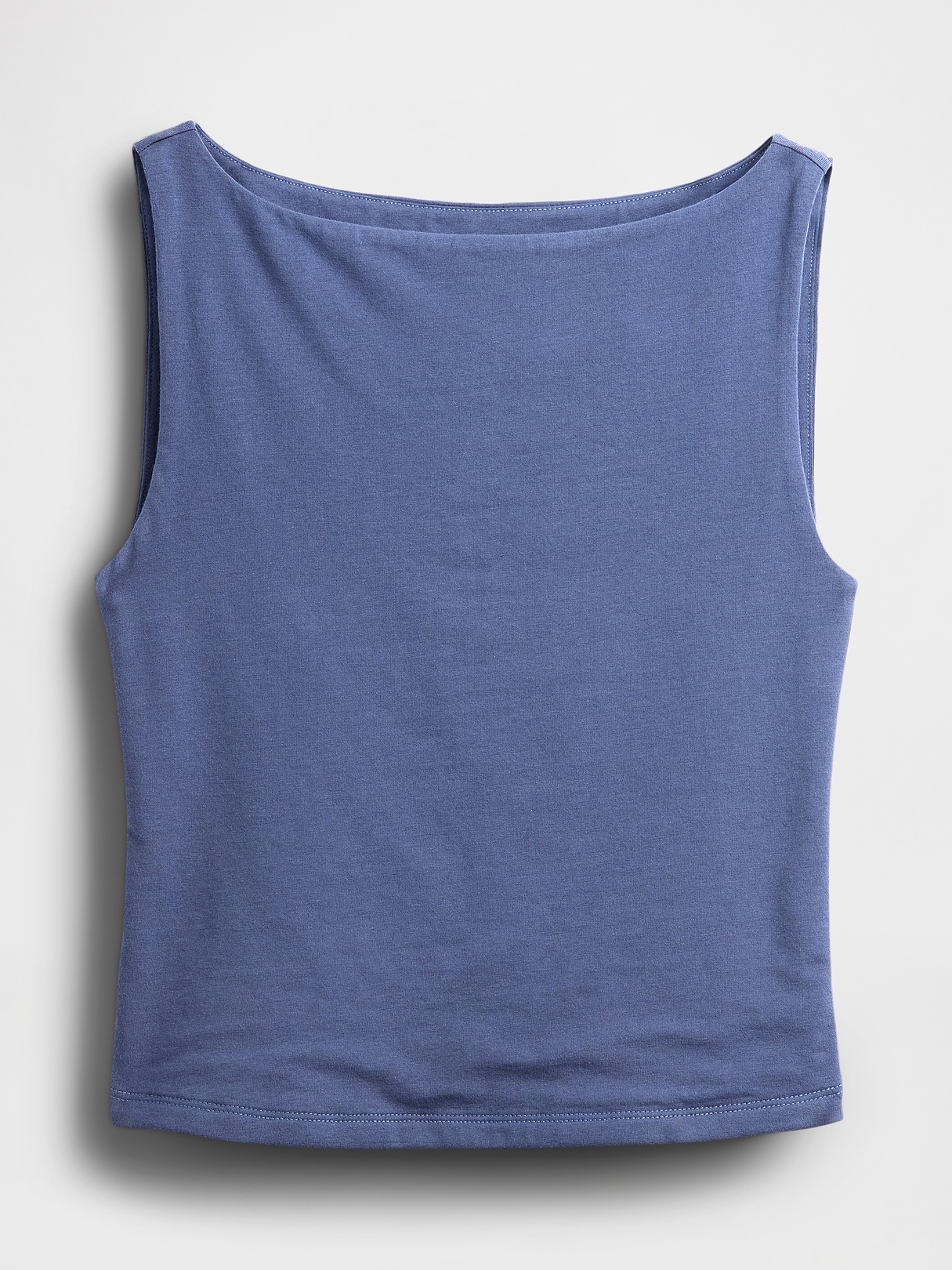 CloseKnit Jersey Boatneck Crop Tank Top | Gap