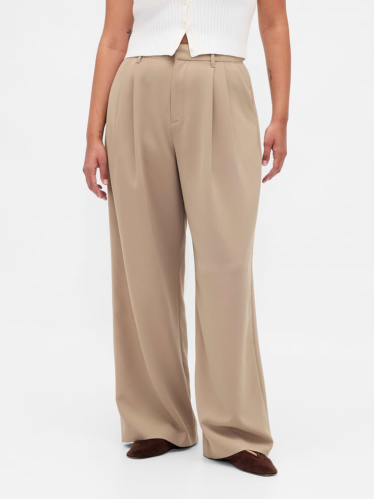 Image number 2 showing, Curvy 365 High Rise Pleated Trousers