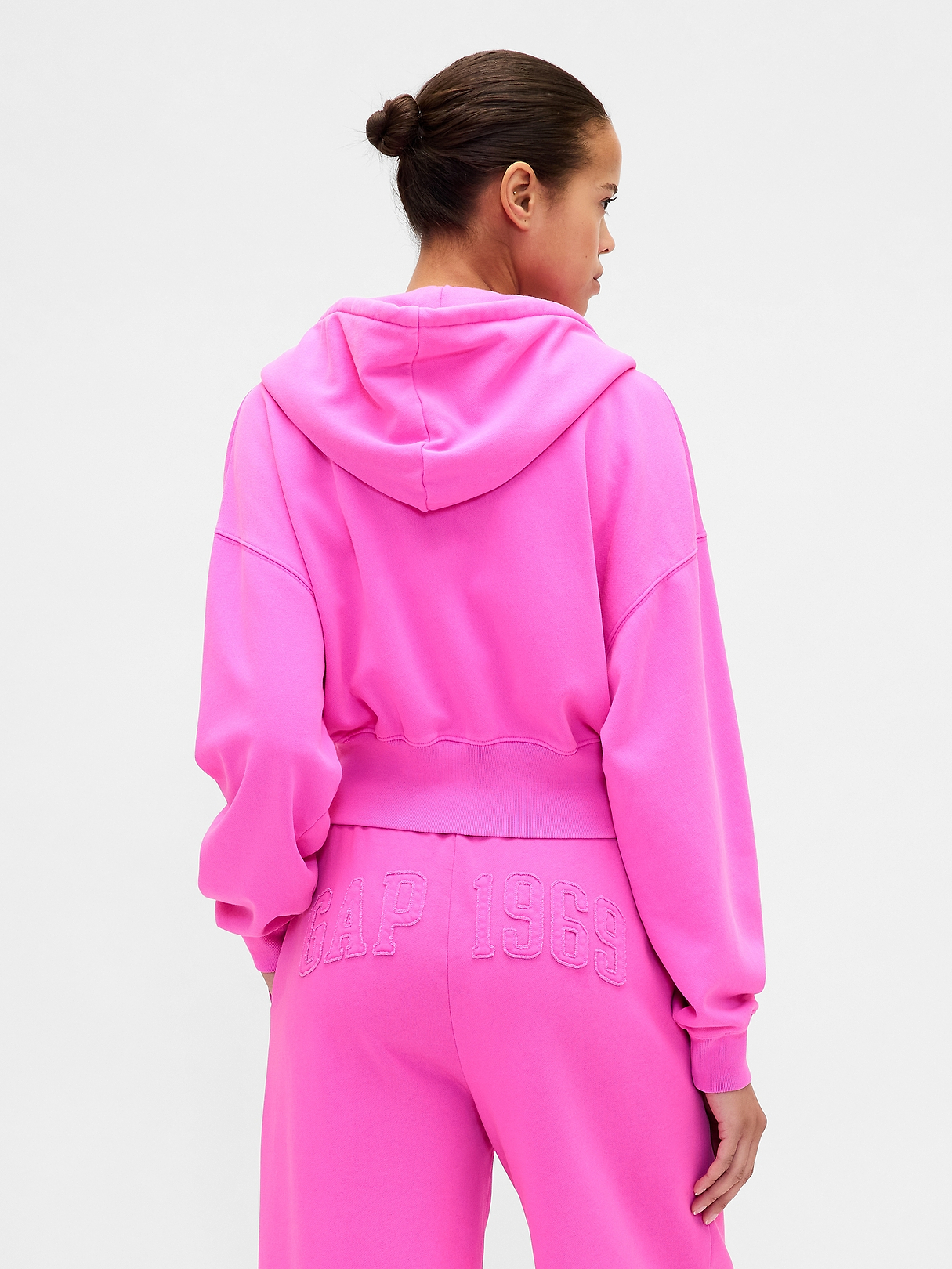 VintageSoft 1969 Logo Zip Hoodie | Gap