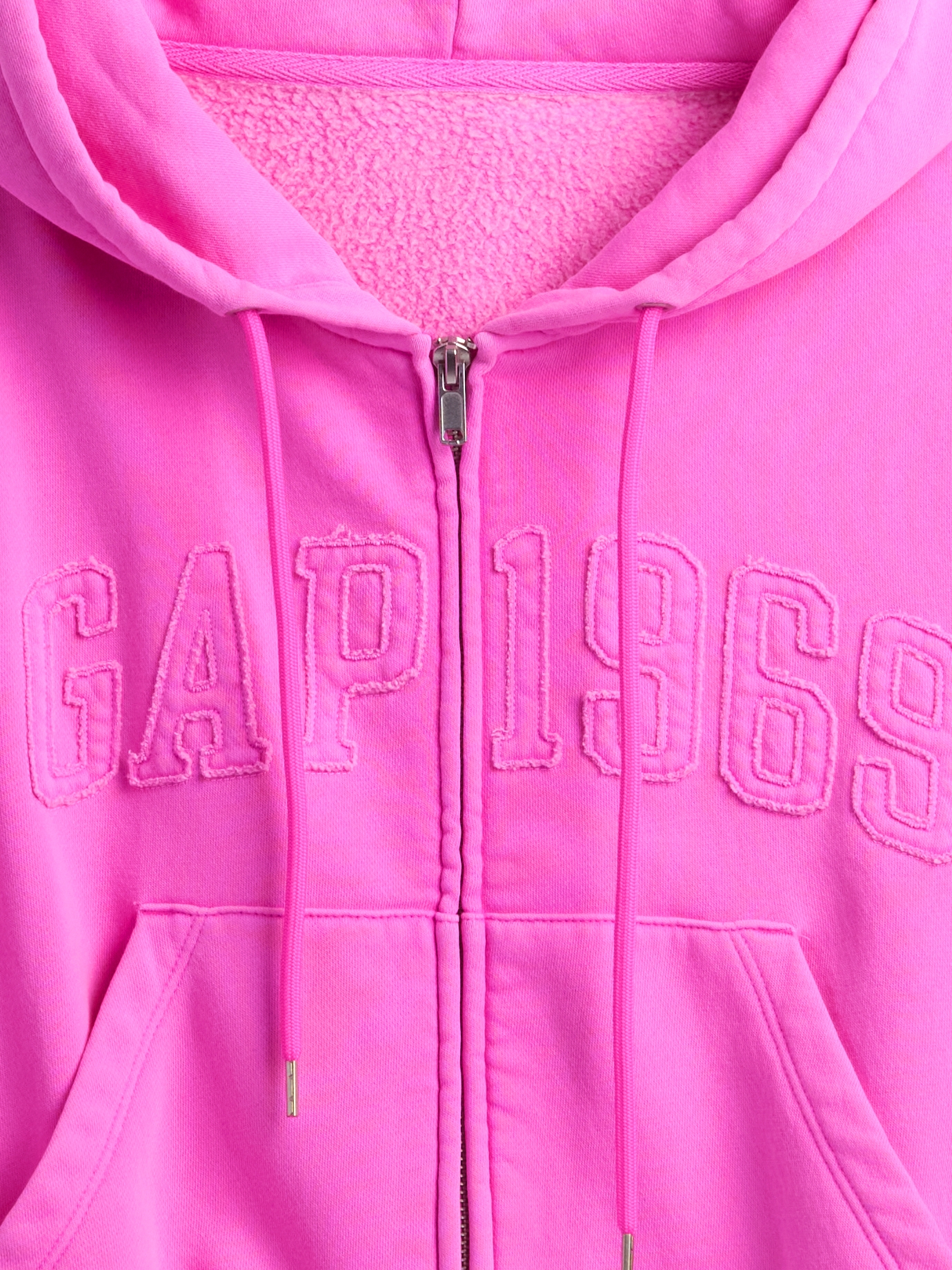 VintageSoft 1969 Logo Zip Hoodie | Gap