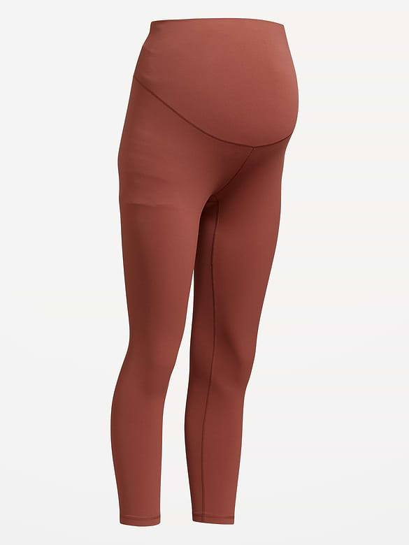 Maternity Full-Panel StudioSmooth 7/8 Leggings