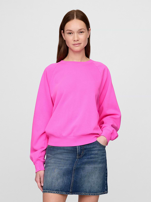 VintageSoft Raglan Sweatshirt