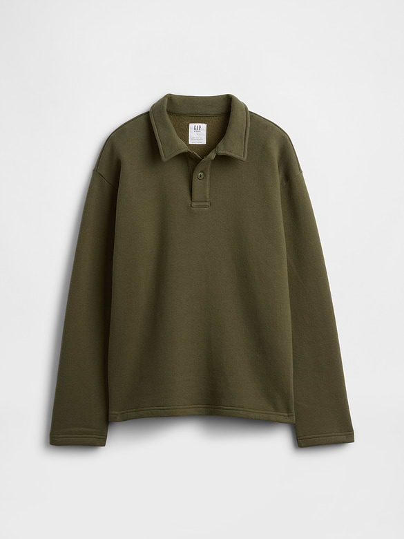 Kids Polo Sweatshirt
