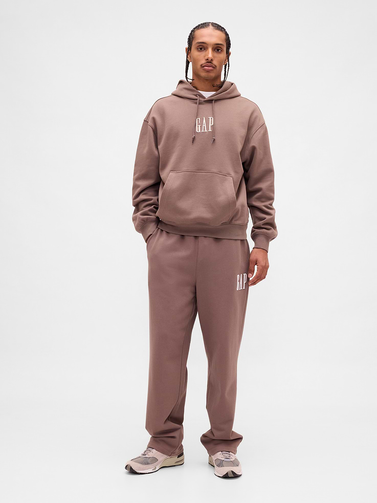 Image number 1 showing, Adult Heavyweigtht Relaxed Logo Sweatpants