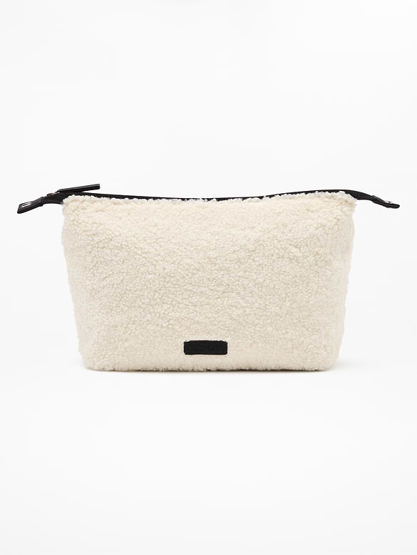 All About Sherpa Large Cosmetic Pouch