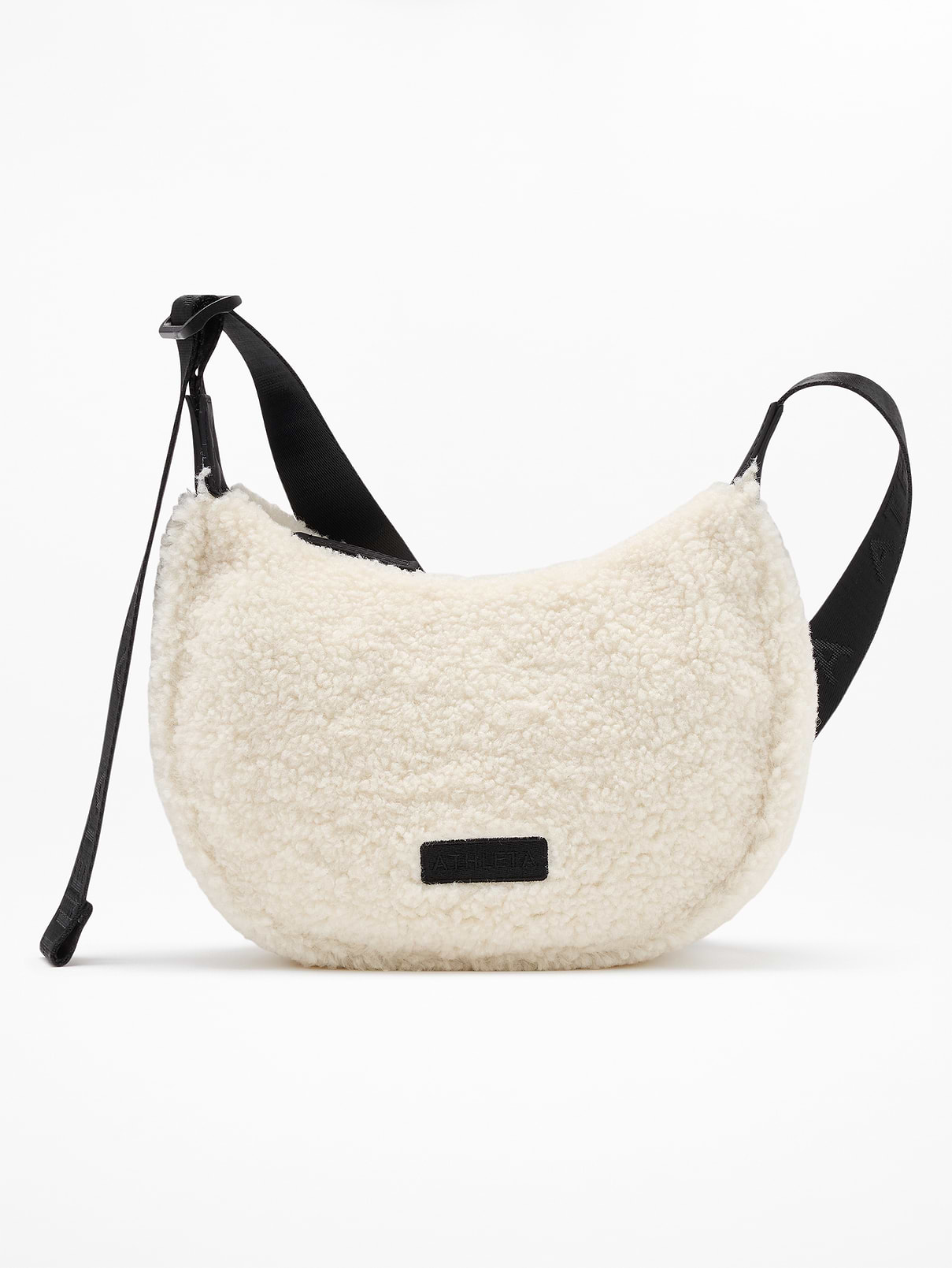 Image number 1 showing, All About Sherpa Mini Crescent Bag