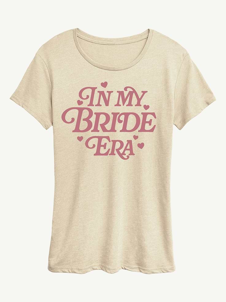Image number 1 showing, In My Bride Era Short Sleeve Graphic T- Shirt
