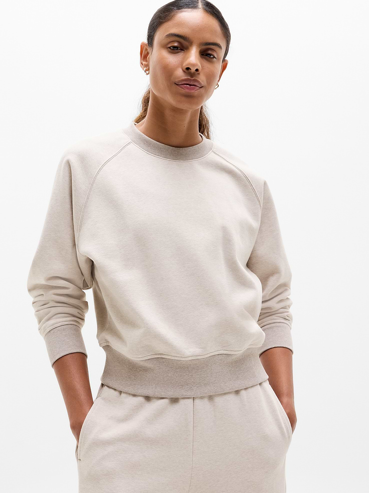 Image number 1 showing, Forever Fleece Relaxed Crew Sweatshirt