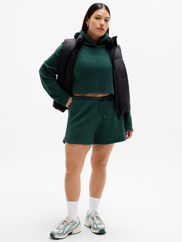 Tranquil Mid Rise Waffle Short