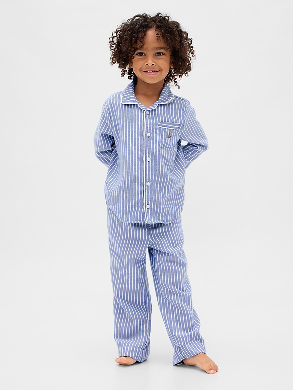 Baby & Toddler Recycled Flannel PJ Set