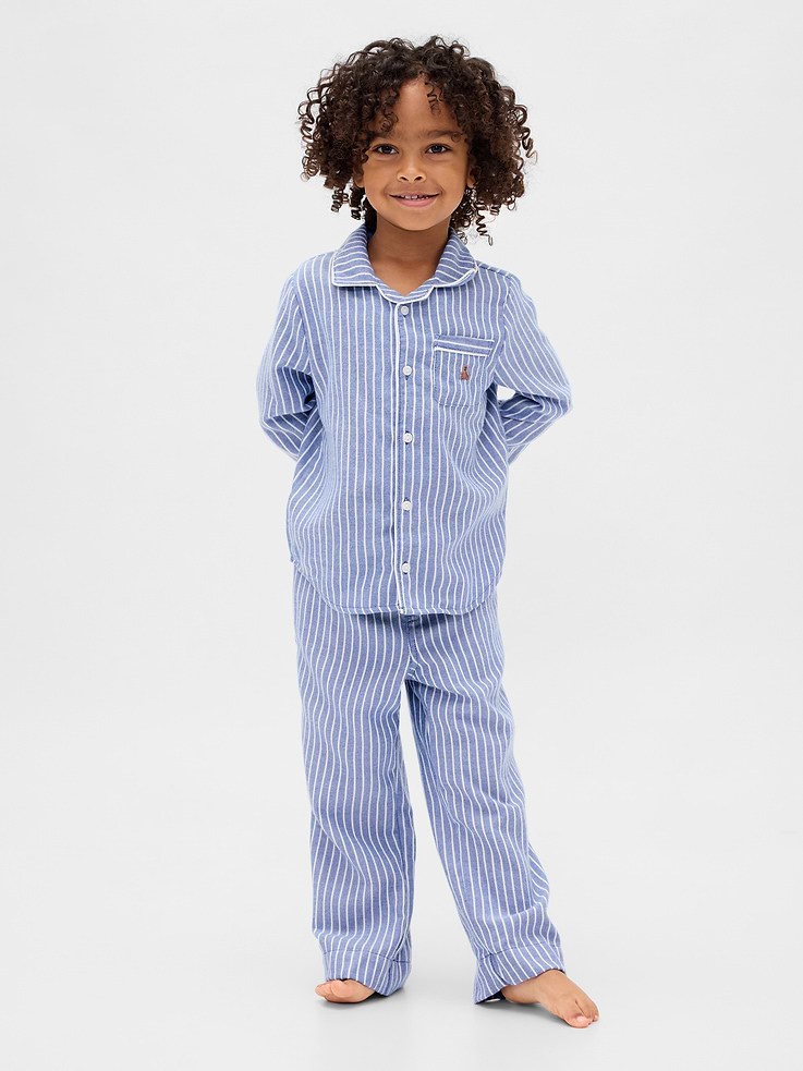 L'image numéro 4 présente Pyjama en flanelle recyclée pour Bébé et Tout-petit