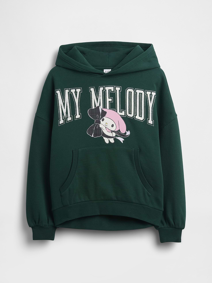 Image number 2 showing, Kids VintageSoft Oversized Hello Kitty Hoodie