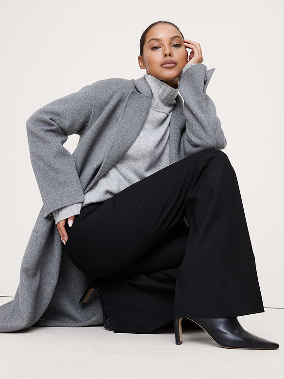 High-Rise Modern Flare City Stretch Pant