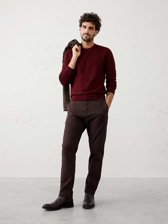 Merino Wool Textured Sweater